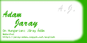 adam jaray business card